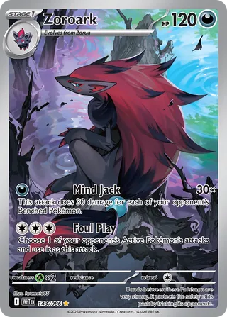 Zoroark (White Flare 143/086)